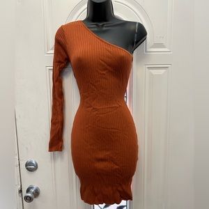 Fashion Nova Orange dress